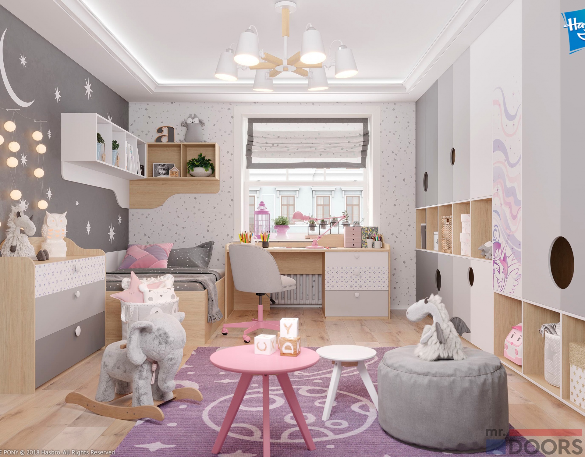 Детская "My Little Pony", принцесса Селестия (арт. 052)